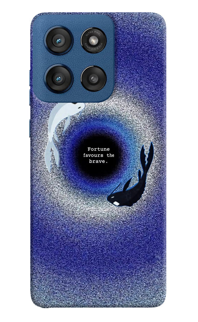 Dark Koi Moto Edge 60 Stylus Hard Case Back Cover by Casekaro