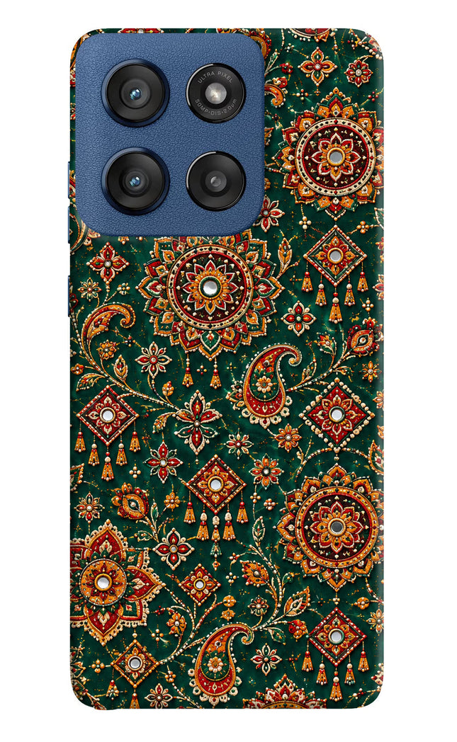 Green Pataka Moto Edge 60 Stylus Hard Case Back Cover by Casekaro