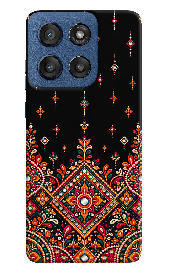 Noir Mehfil Moto Edge 60 Stylus Hard Case Back Cover by Casekaro