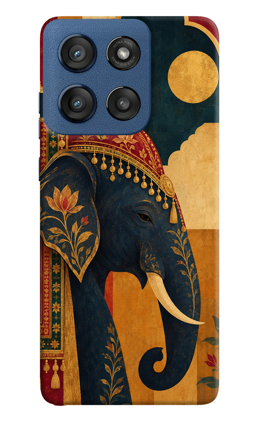 Royal Elephant Moto Edge 60 Stylus Back Cover, Hard case