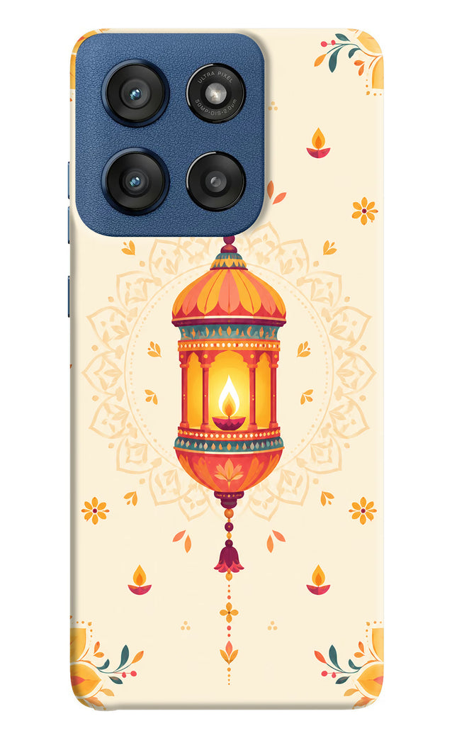 Golden Lantern Moto Edge 60 Stylus Hard Case Back Cover by Casekaro