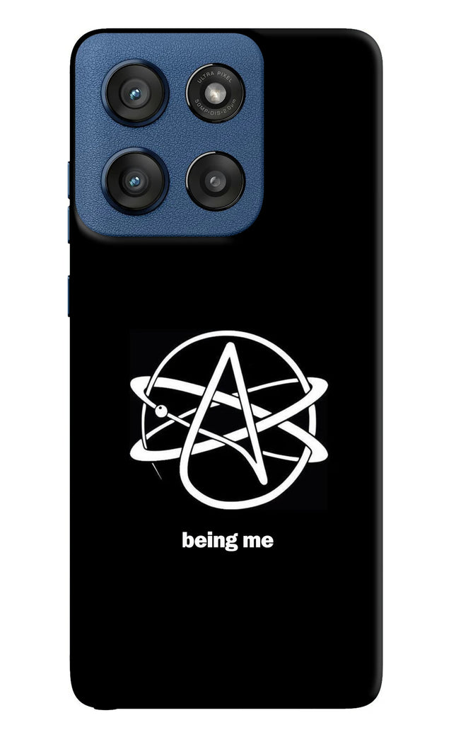 Atheist Symbol Moto Edge 60 Stylus Hard Case Back Cover by Casekaro