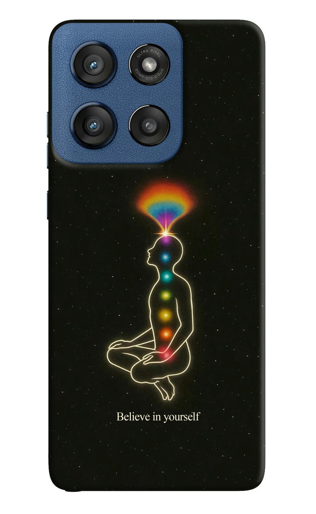 Believe in yourself Moto Edge 60 Stylus Hard Case Back Cover by Casekaro