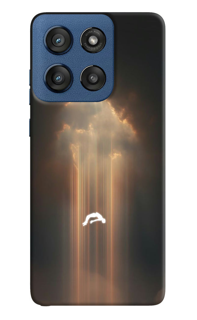 Heavenly Beam Moto Edge 60 Stylus Hard Case Back Cover by Casekaro