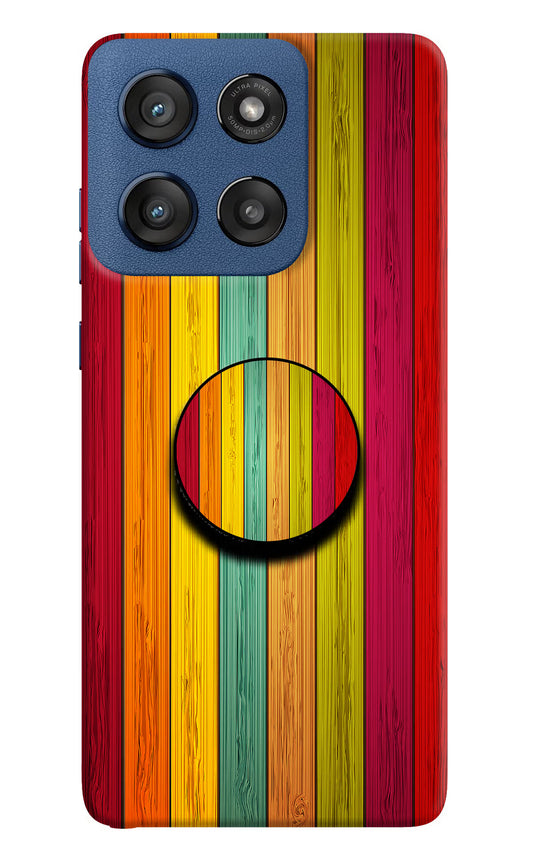Multicolor Wooden Moto Edge 60 Stylus Pop Case by Casekaro