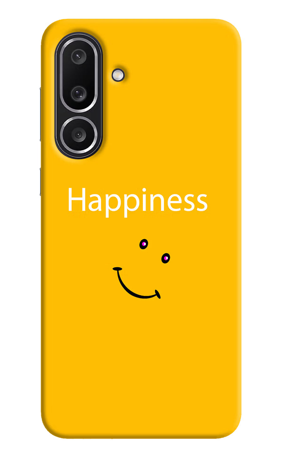 Happiness With Smiley Samsung M56 5G Back Cover, Hard case