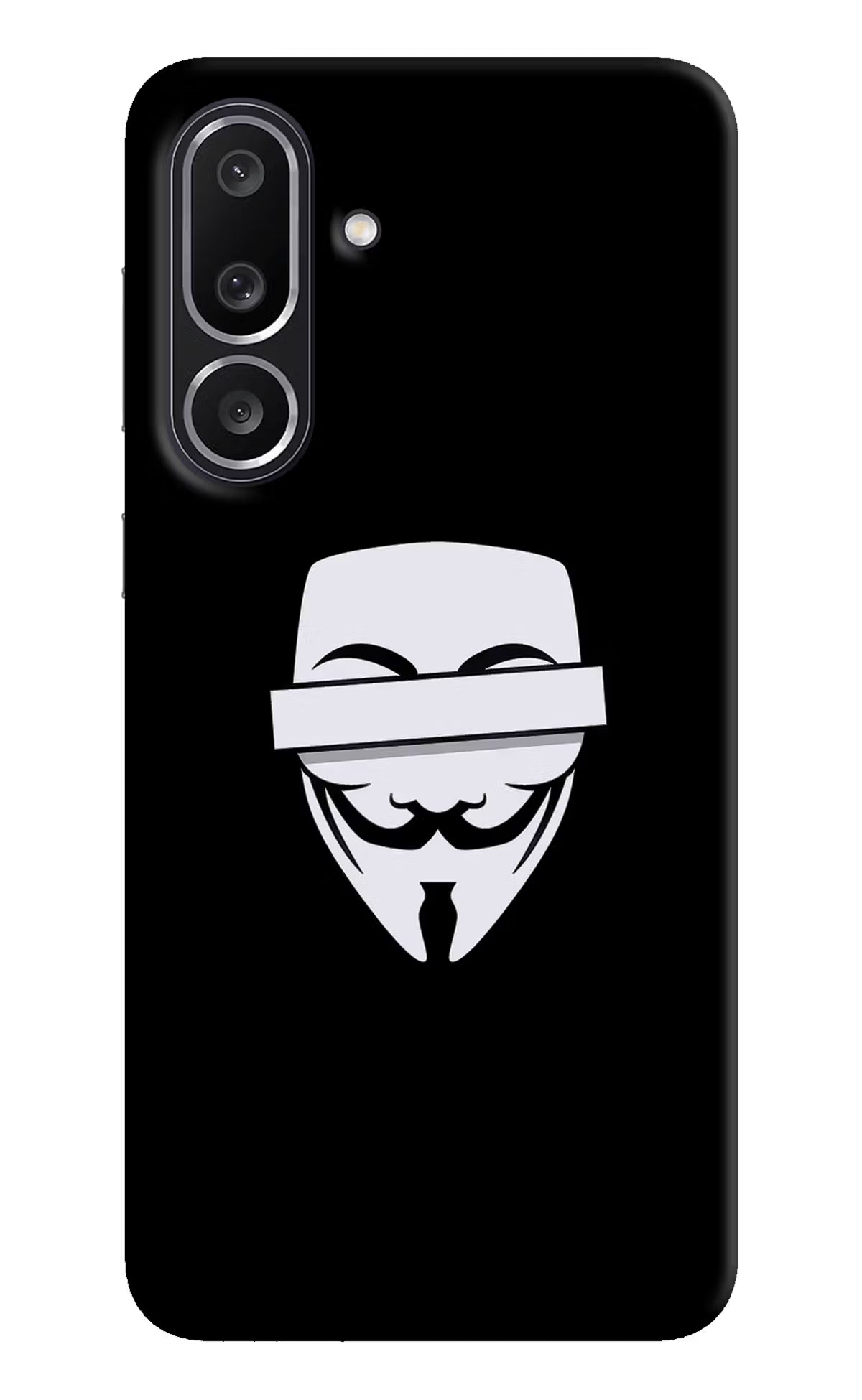 Anonymous Face Samsung M56 5G Hard Case Back Cover by Casekaro