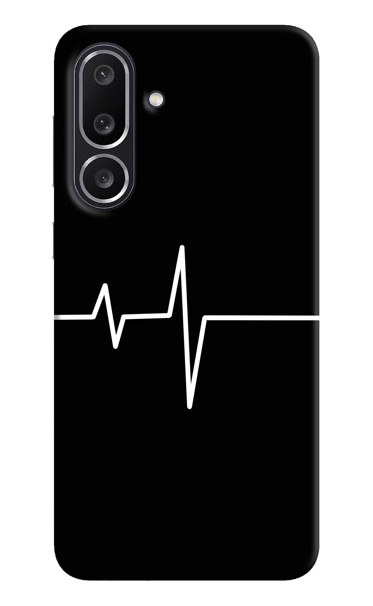 Heart Beats Samsung M56 5G Hard Case Back Cover by Casekaro