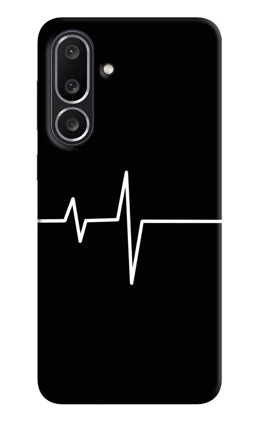 Heart Beats Samsung M56 5G Hard Case Back Cover by Casekaro