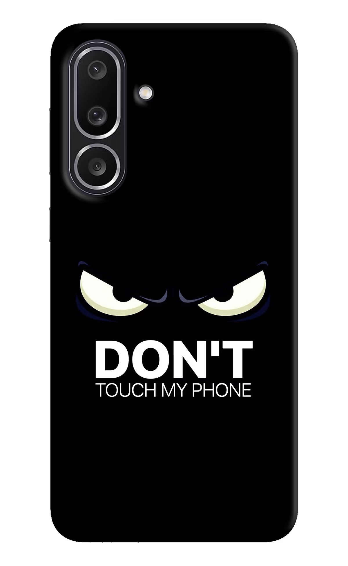 Don'T Touch My Phone Samsung M56 5G Hard Case Back Cover by Casekaro