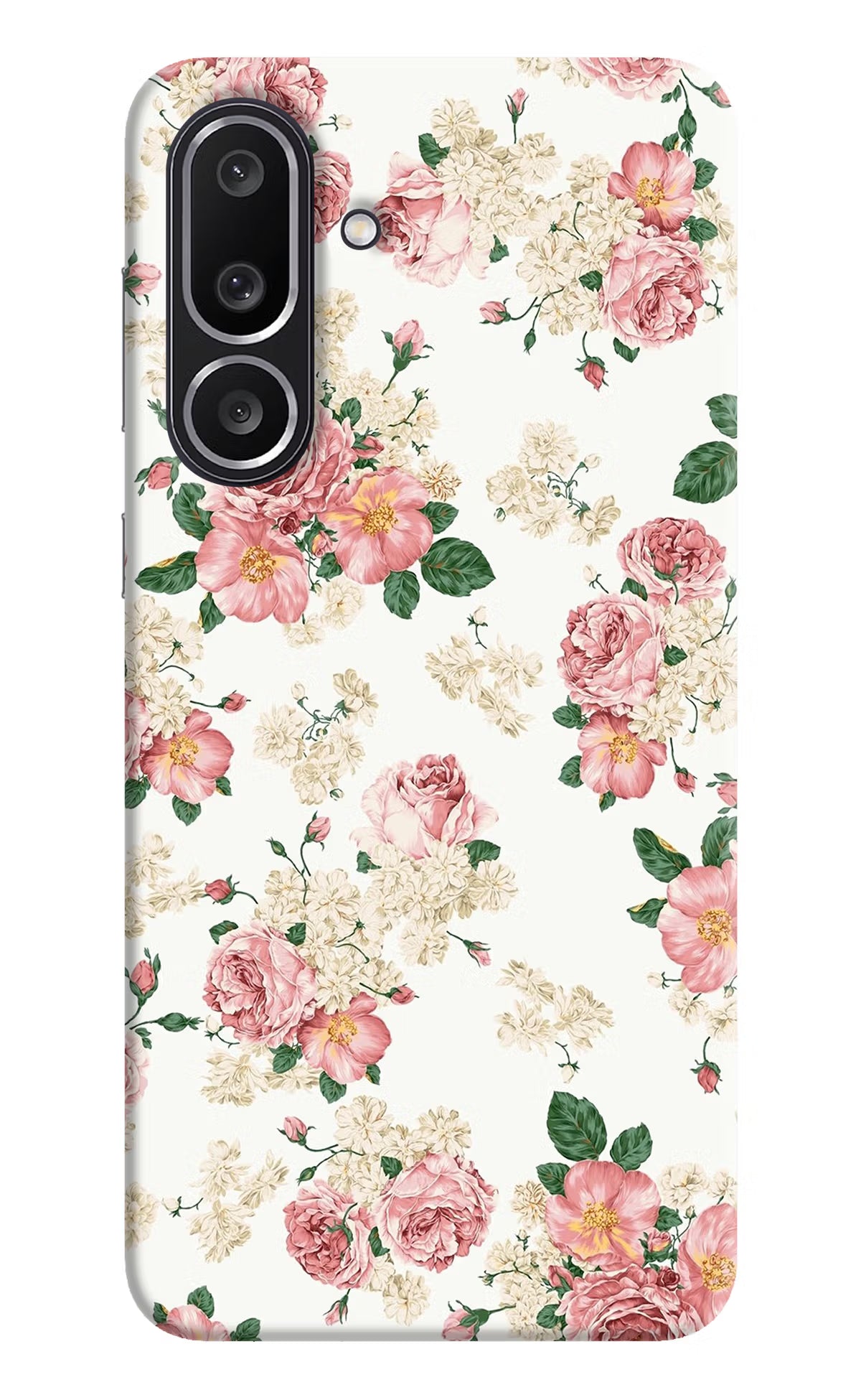 Flowers Samsung M56 5G Hard Case Back Cover by Casekaro