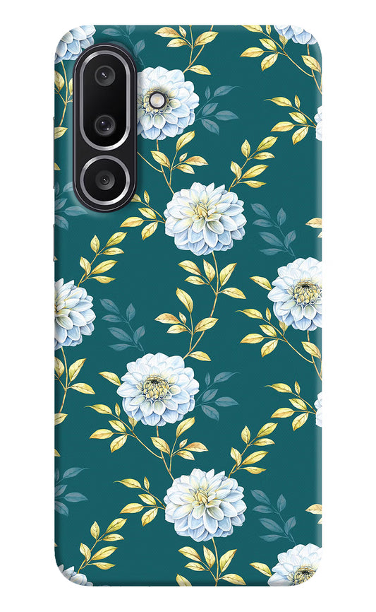 Flowers Samsung M56 5G Hard Case Back Cover by Casekaro