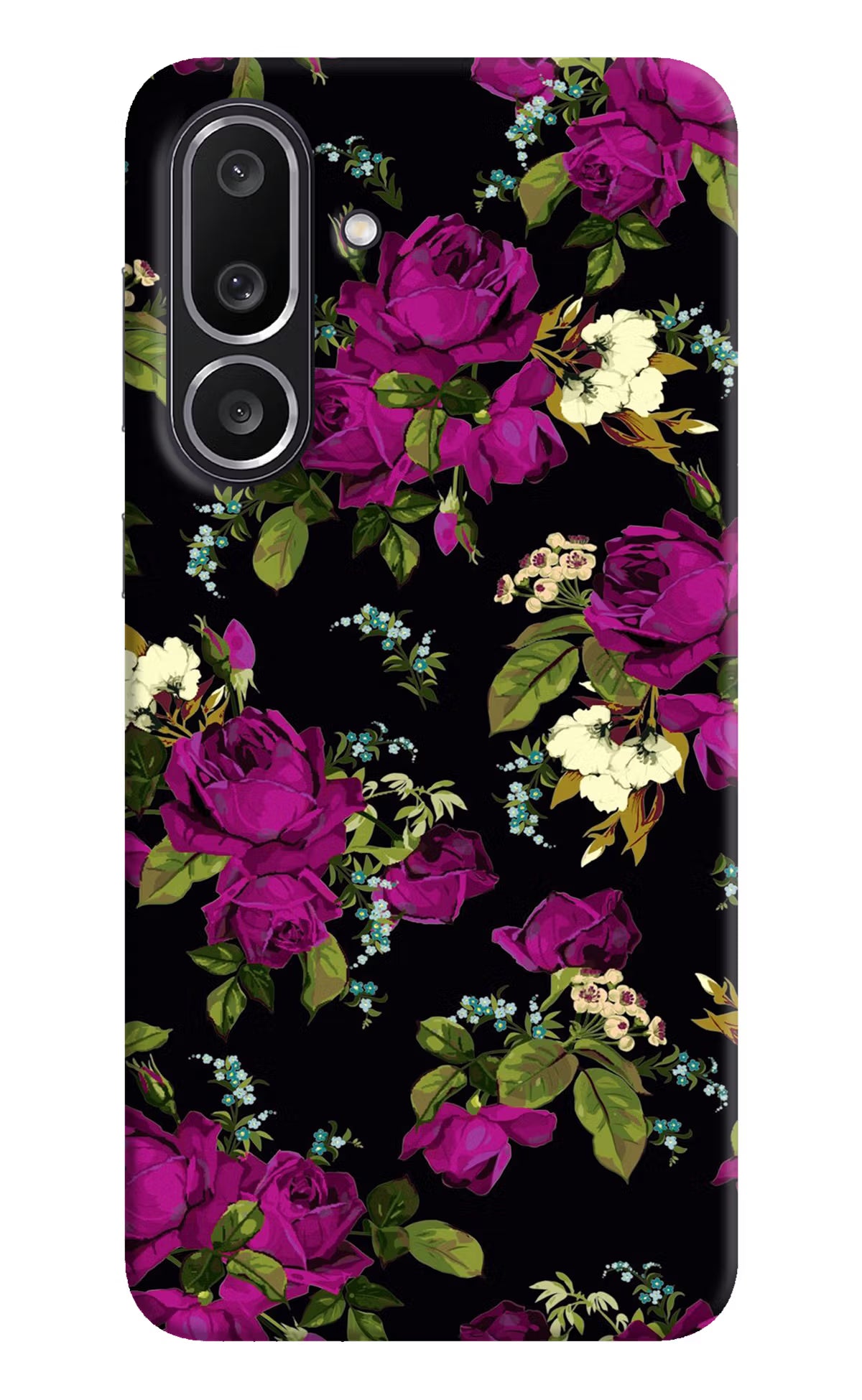 Flowers Samsung M56 5G Hard Case Back Cover by Casekaro