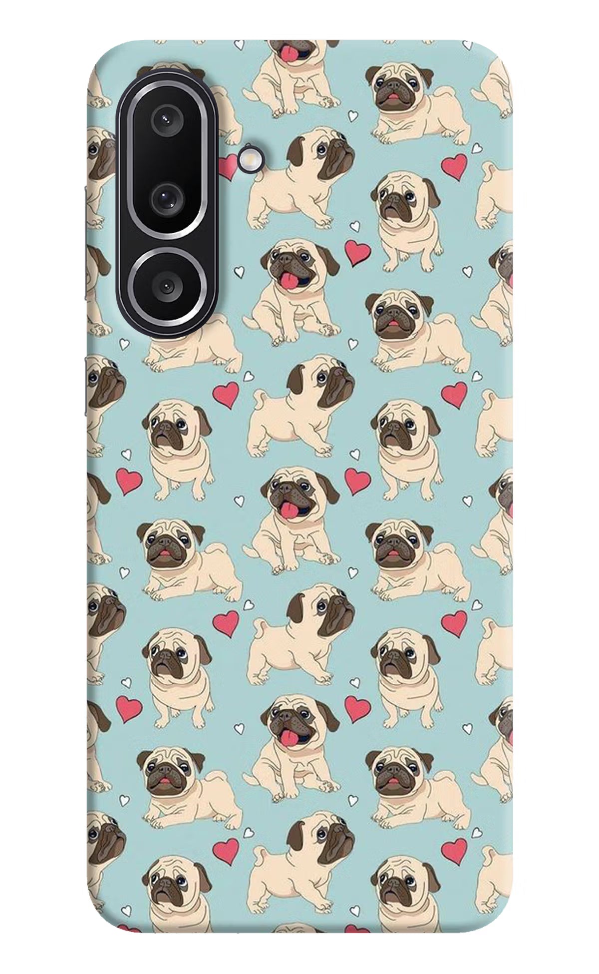 Pug Dog Samsung M56 5G Hard Case Back Cover by Casekaro