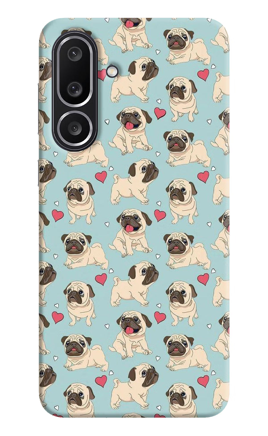 Pug Dog Samsung M56 5G Back Cover, Hard case