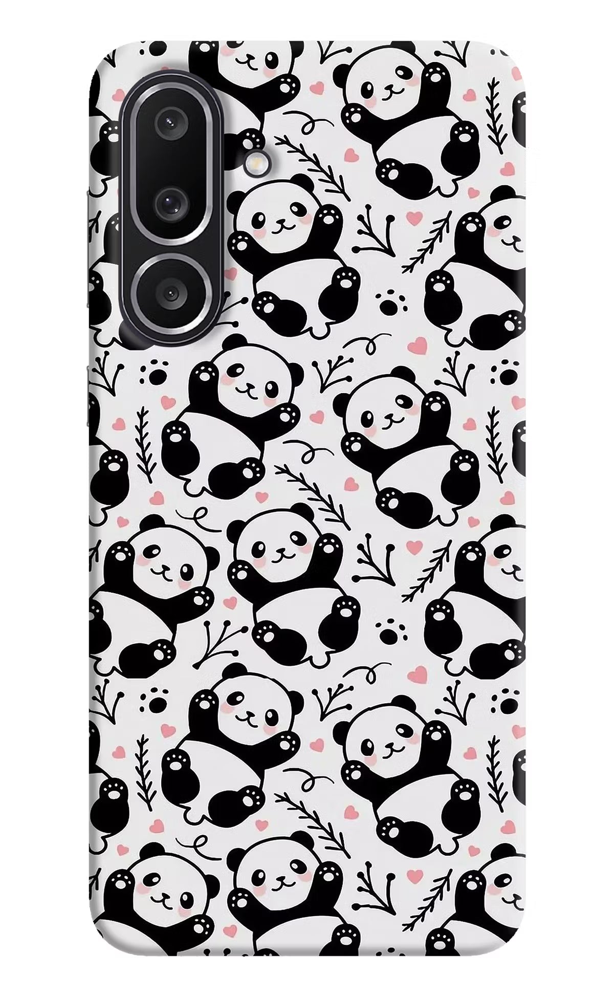 Cute Panda Samsung M56 5G Hard Case Back Cover by Casekaro