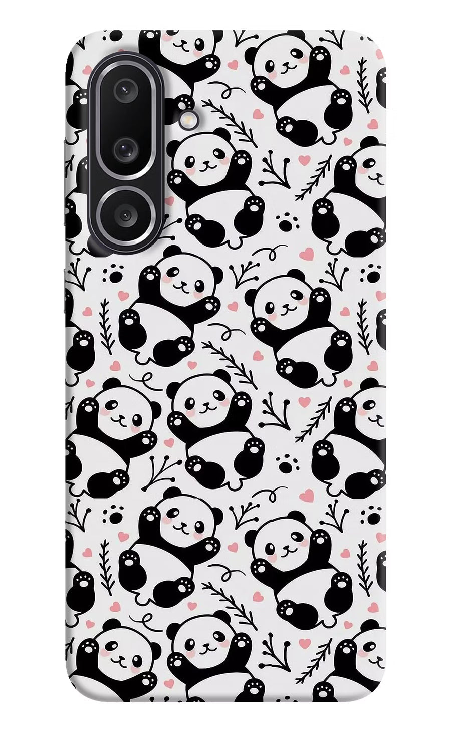 Cute Panda Samsung M56 5G Back Cover, Hard case