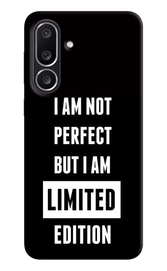 I Am Not Perfect But I Am Limited Edition Samsung M56 5G Hard Case Back Cover by Casekaro