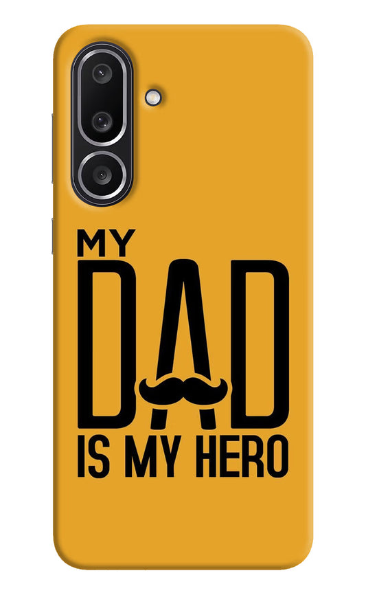 My Dad Is My Hero Samsung M56 5G Hard Case Back Cover by Casekaro