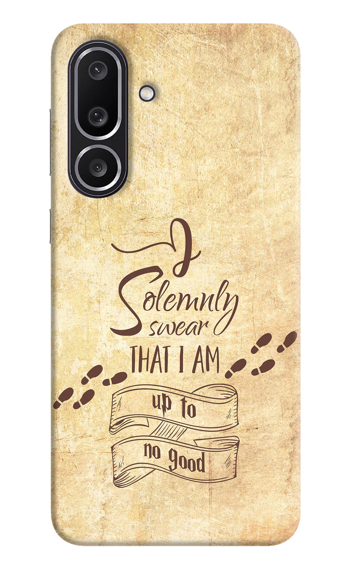 I Solemnly swear that i up to no good Samsung M56 5G Hard Case Back Cover by Casekaro