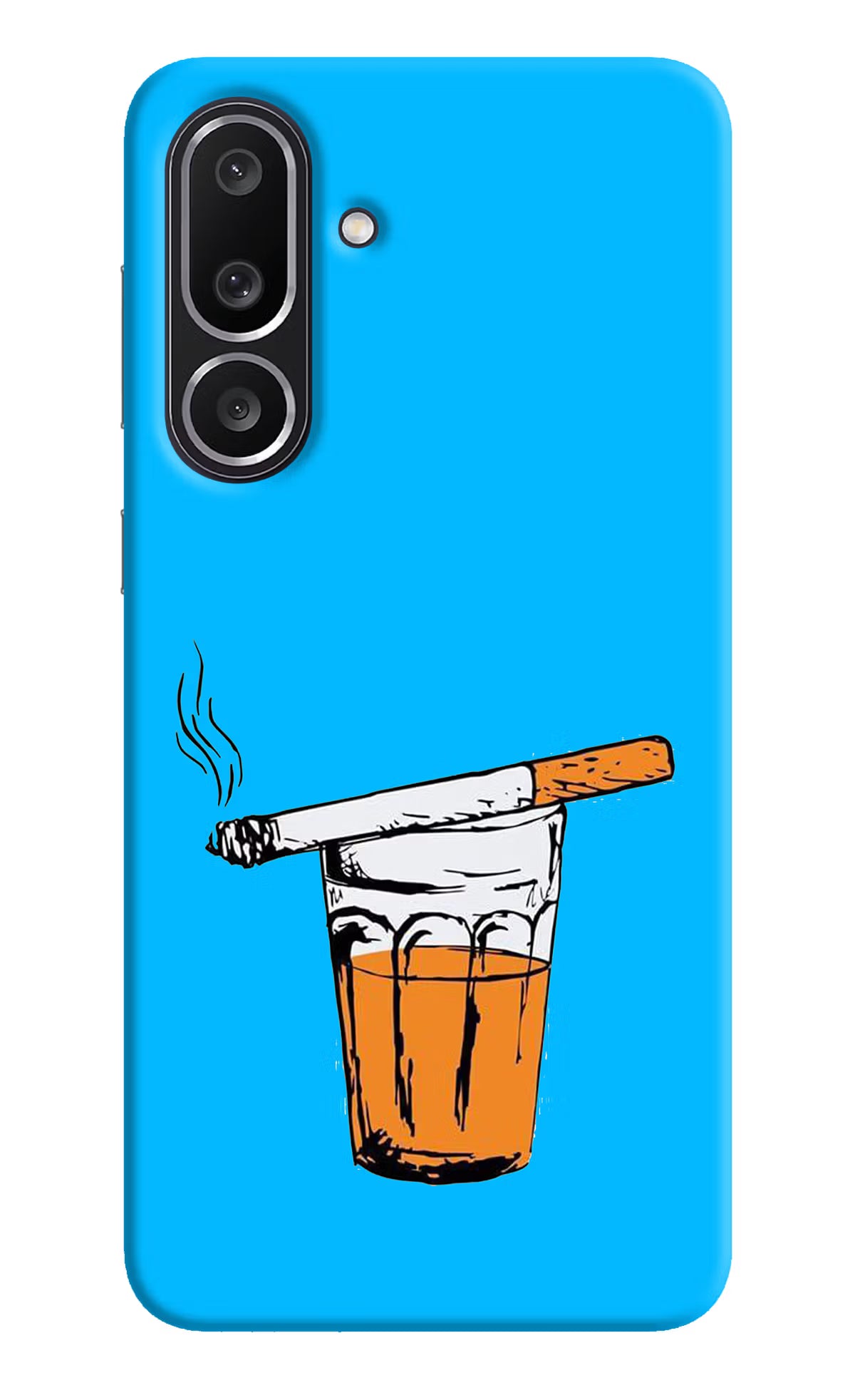 Chai Sutta Samsung M56 5G Hard Case Back Cover by Casekaro