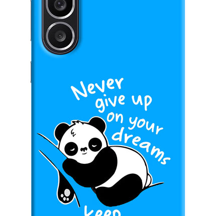 Keep Sleeping Samsung M56 5G Hard Case Back Cover by Casekaro