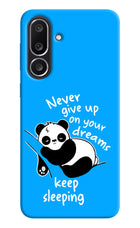 Keep Sleeping Samsung M56 5G Hard Case Back Cover by Casekaro