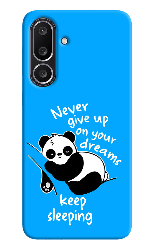 Keep Sleeping Samsung M56 5G Hard Case Back Cover by Casekaro