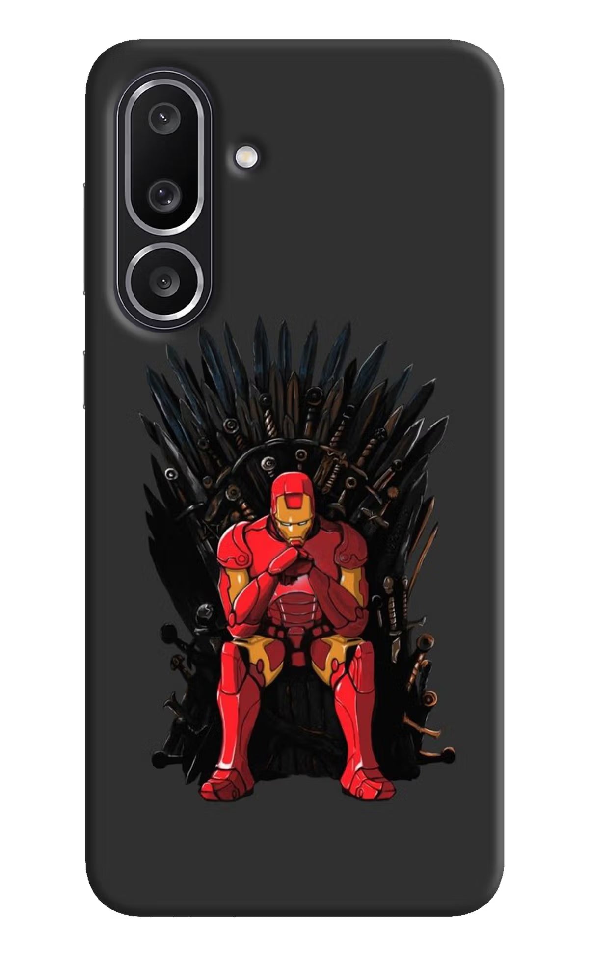 Ironman Throne Samsung M56 5G Hard Case Back Cover by Casekaro