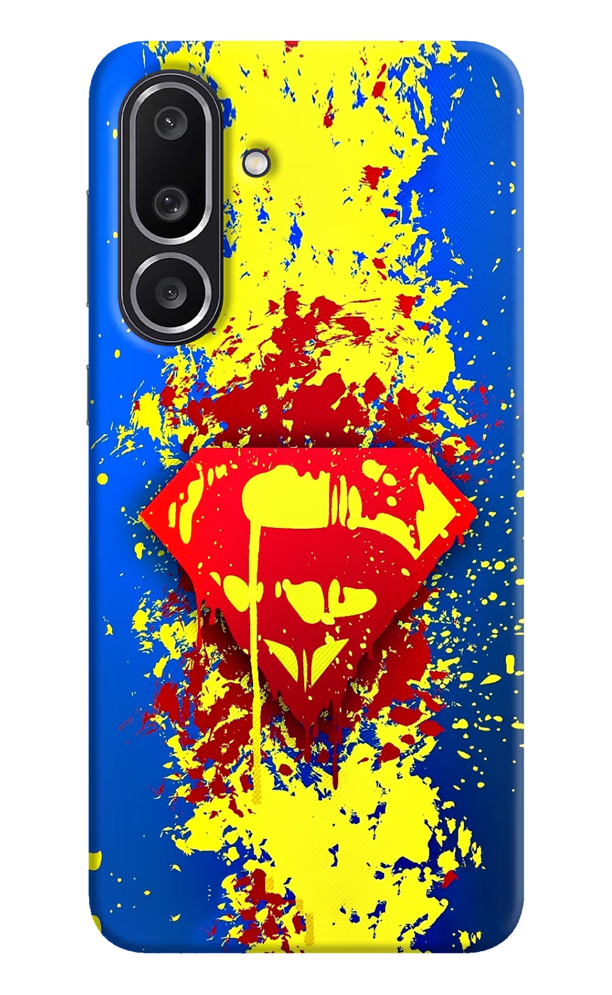 Superman logo Samsung M56 5G Hard Case Back Cover by Casekaro