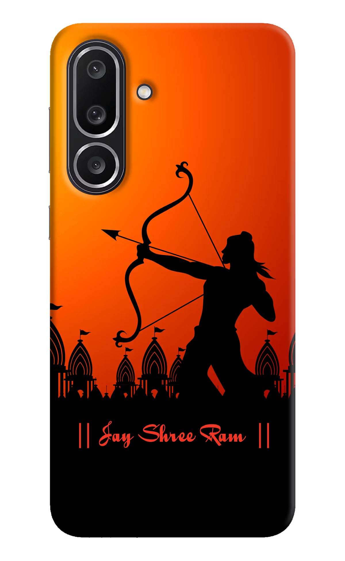 Lord Ram - 4 Samsung M56 5G Hard Case Back Cover by Casekaro