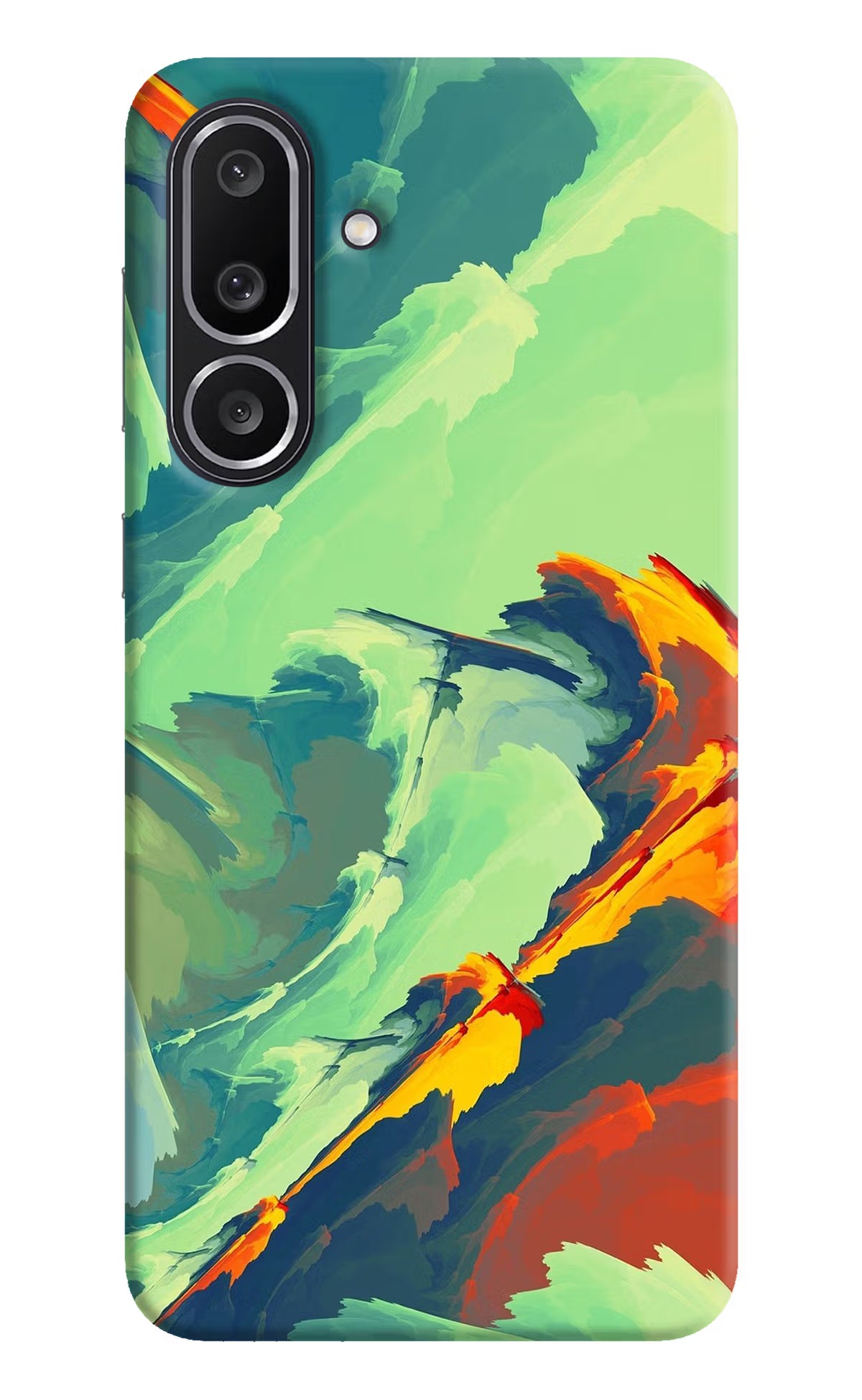 Paint Art Samsung M56 5G Hard Case Back Cover by Casekaro