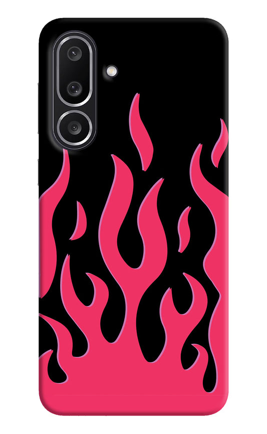 Fire Flames Samsung M56 5G Hard Case Back Cover by Casekaro