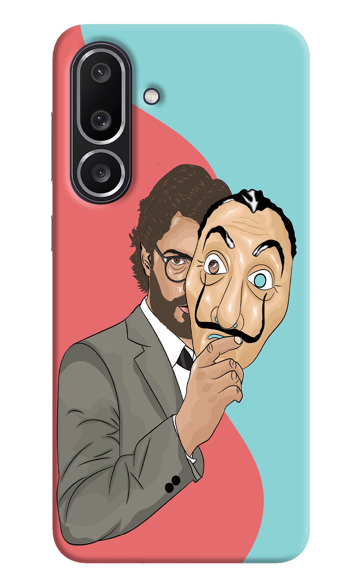 Professor Samsung M56 5G Hard Case Back Cover by Casekaro