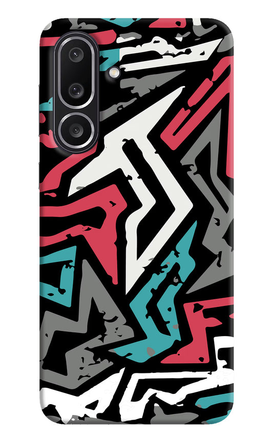 Geometric Graffiti Samsung M56 5G Hard Case Back Cover by Casekaro