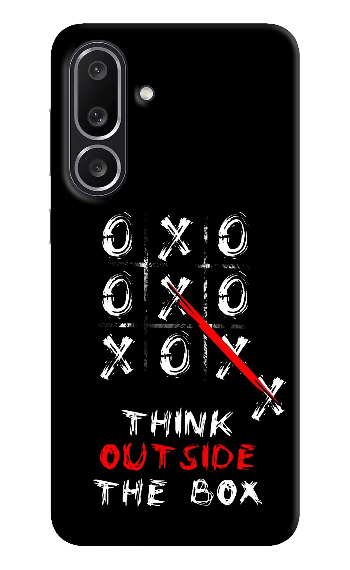 Think out of the BOX Samsung M56 5G Hard Case Back Cover by Casekaro