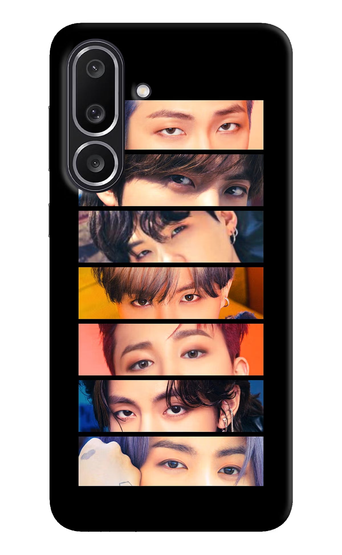 BTS Eyes Samsung M56 5G Hard Case Back Cover by Casekaro