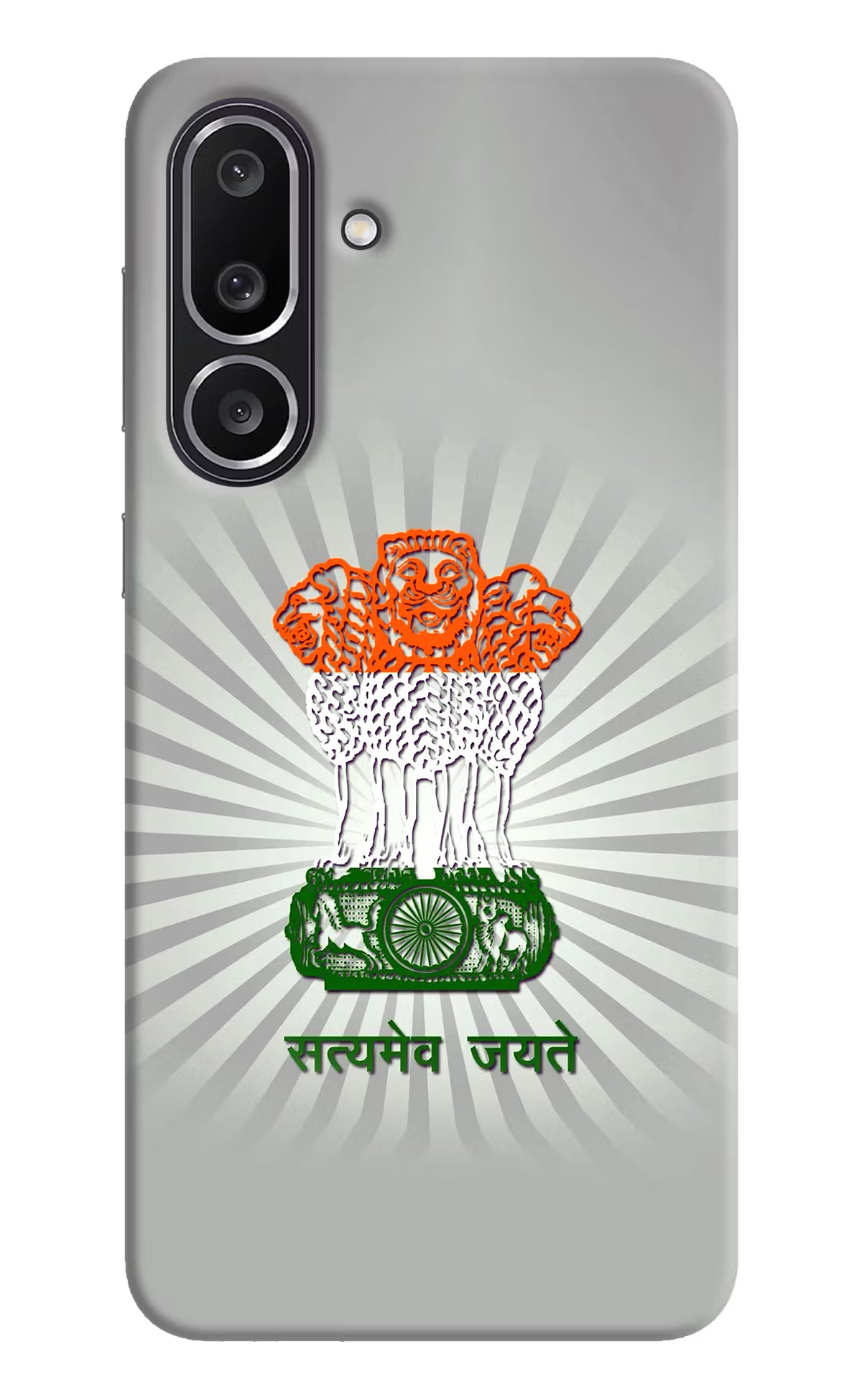 Satyamev Jayate Art Samsung M56 5G Hard Case Back Cover by Casekaro