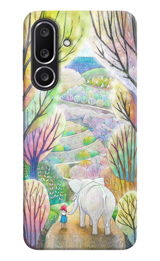 Nature Painting Samsung M56 5G Hard Case Back Cover by Casekaro
