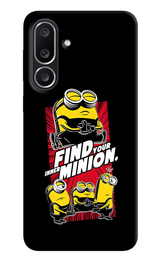 Find your inner Minion Samsung M56 5G Hard Case Back Cover by Casekaro