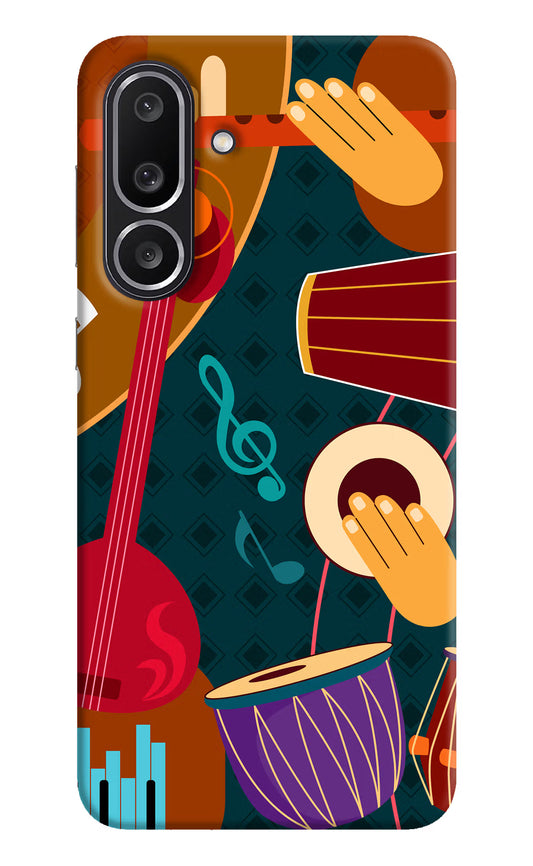 Music Instrument Samsung M56 5G Hard Case Back Cover by Casekaro