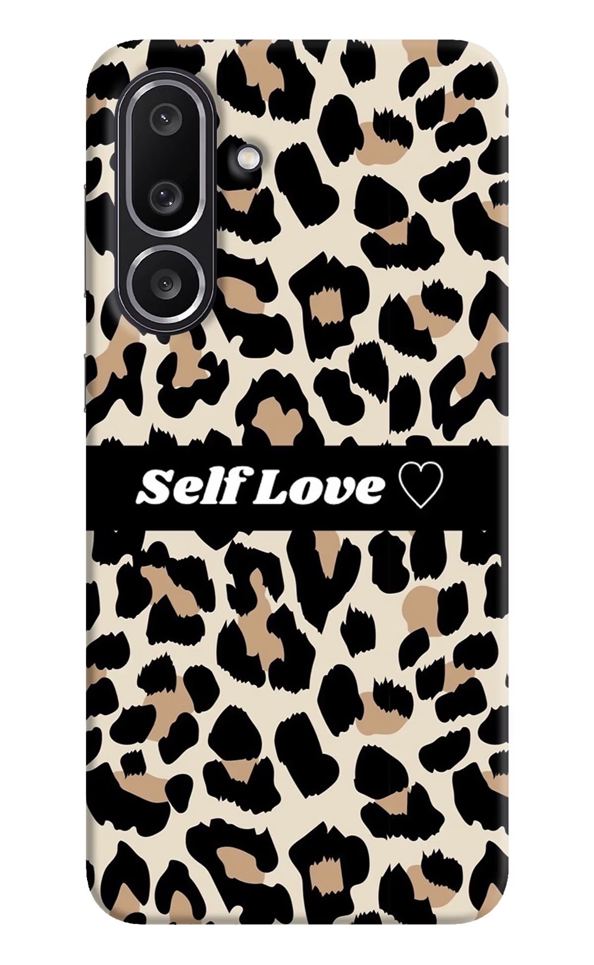 Leopard Print Self Love Samsung M56 5G Hard Case Back Cover by Casekaro