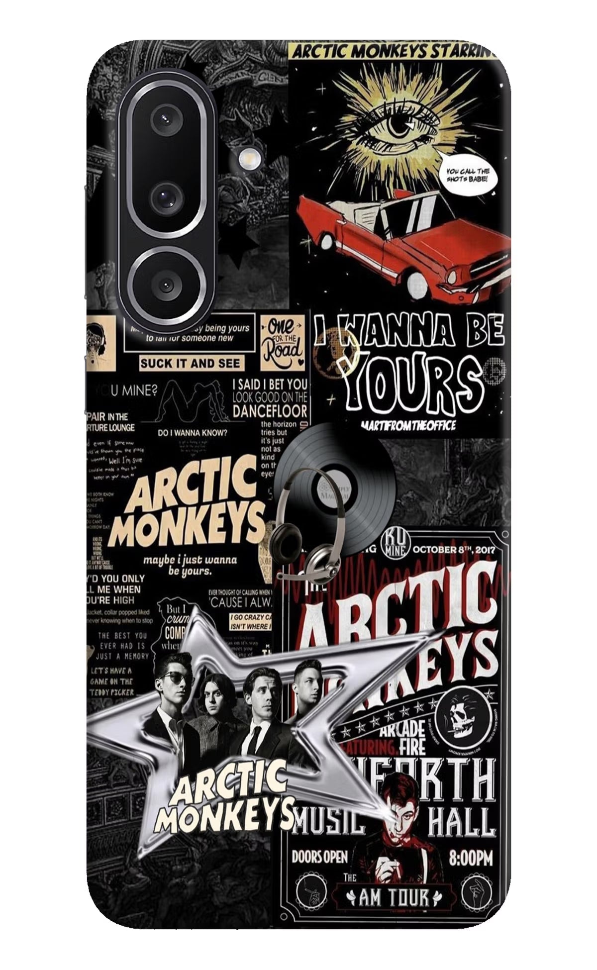 Arctic Monkeys Samsung M56 5G Hard Case Back Cover by Casekaro