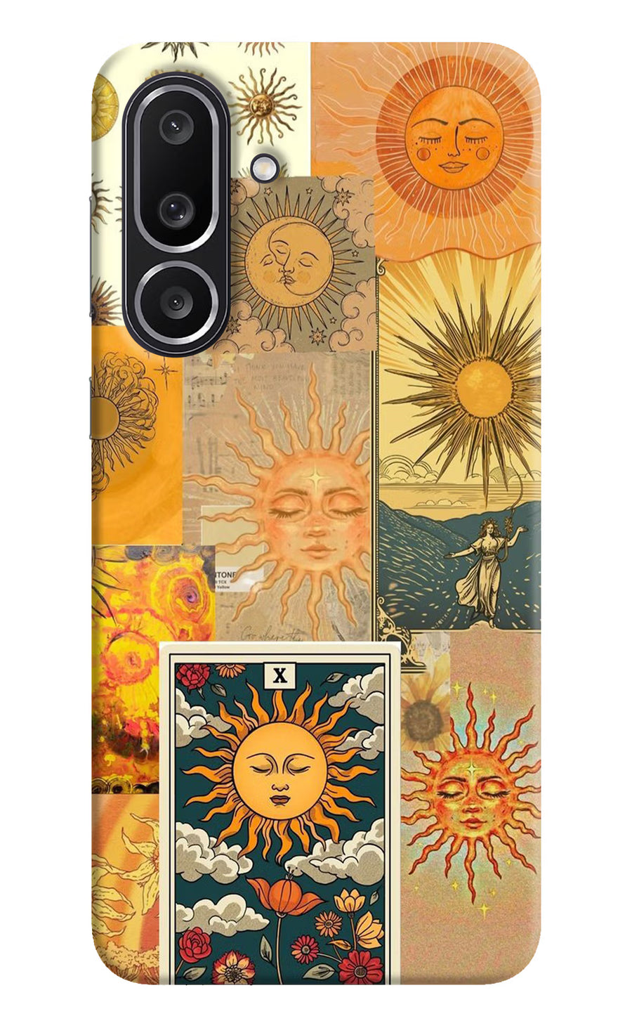 Sun Samsung M56 5G Back Cover, Hard case