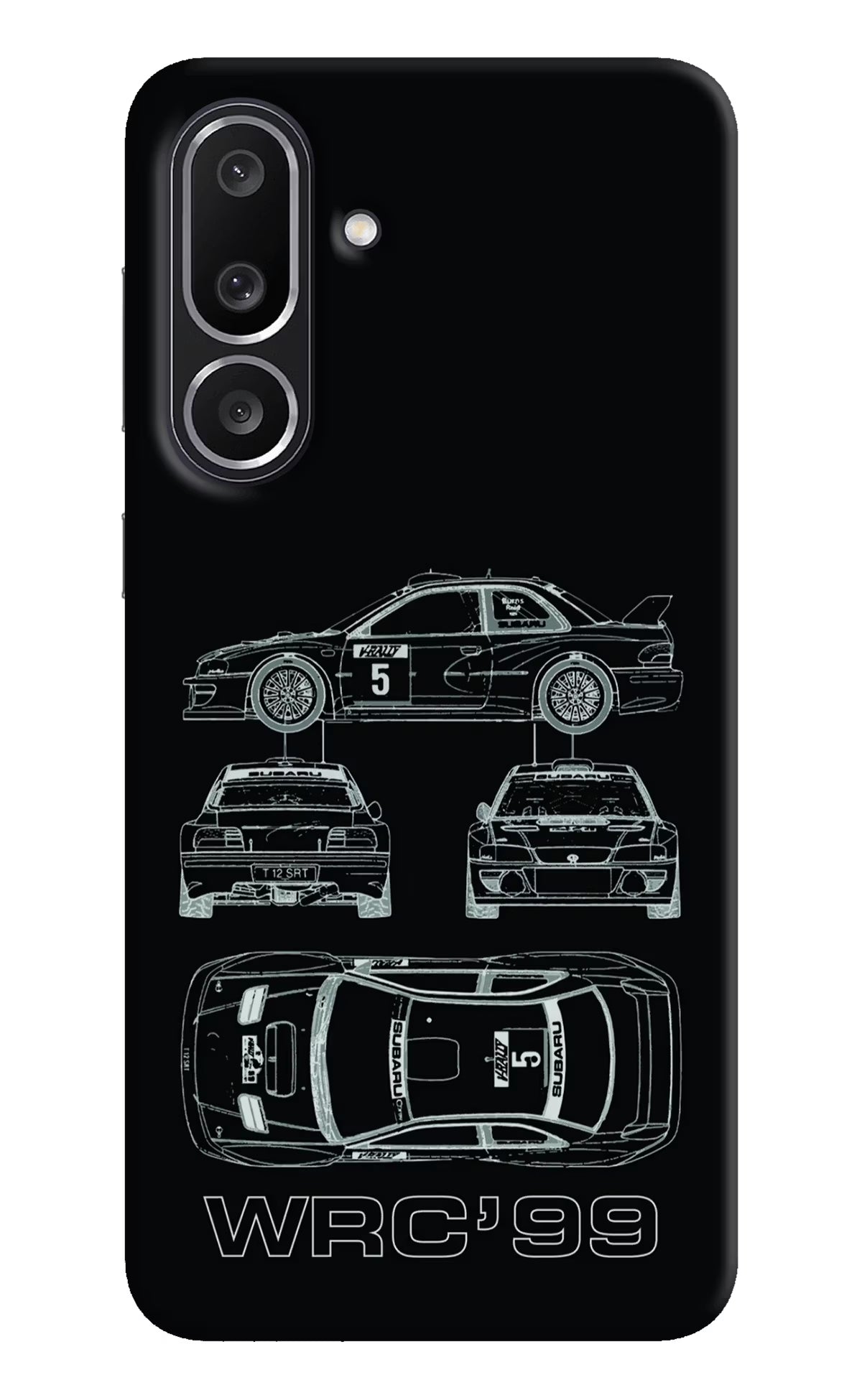 WRC'99 Samsung M56 5G Hard Case Back Cover by Casekaro
