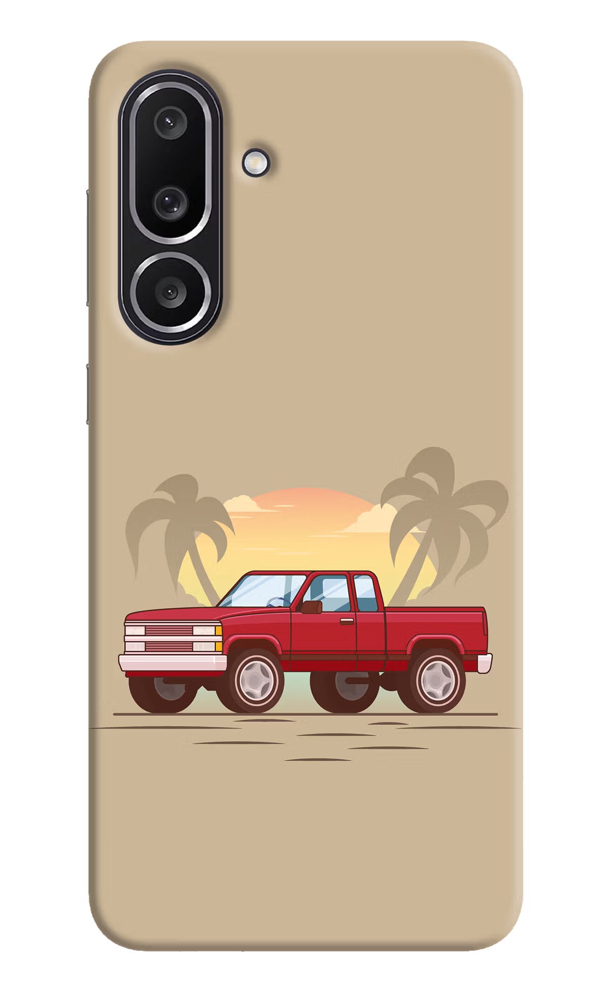 Desert Classic Drive Samsung M56 5G Hard Case Back Cover by Casekaro