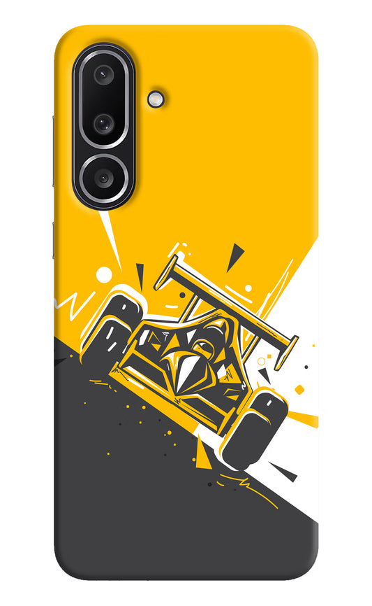 Track King Samsung M56 5G Hard Case Back Cover by Casekaro