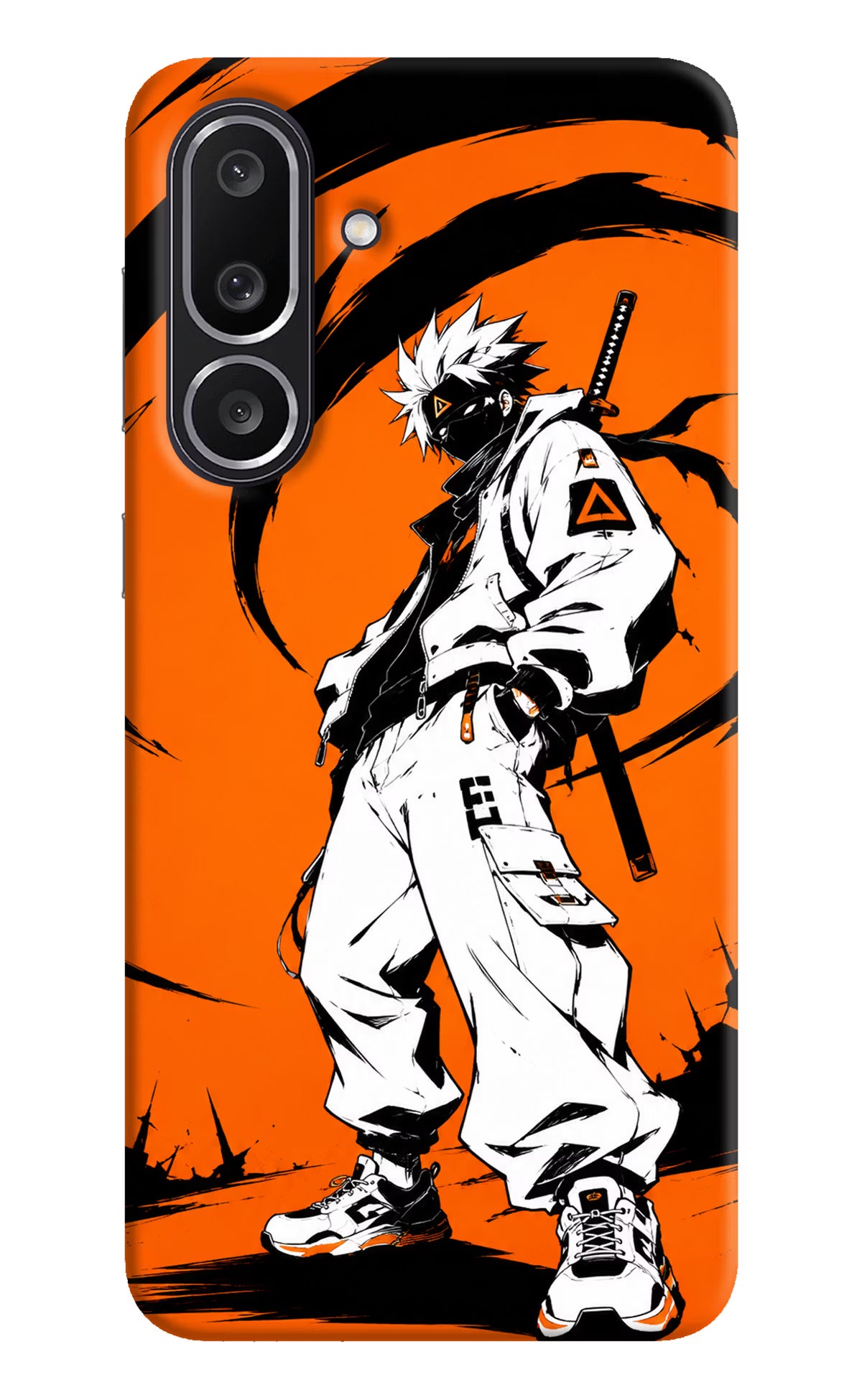 Street Samurai  Samsung M56 5G Hard Case Back Cover by Casekaro