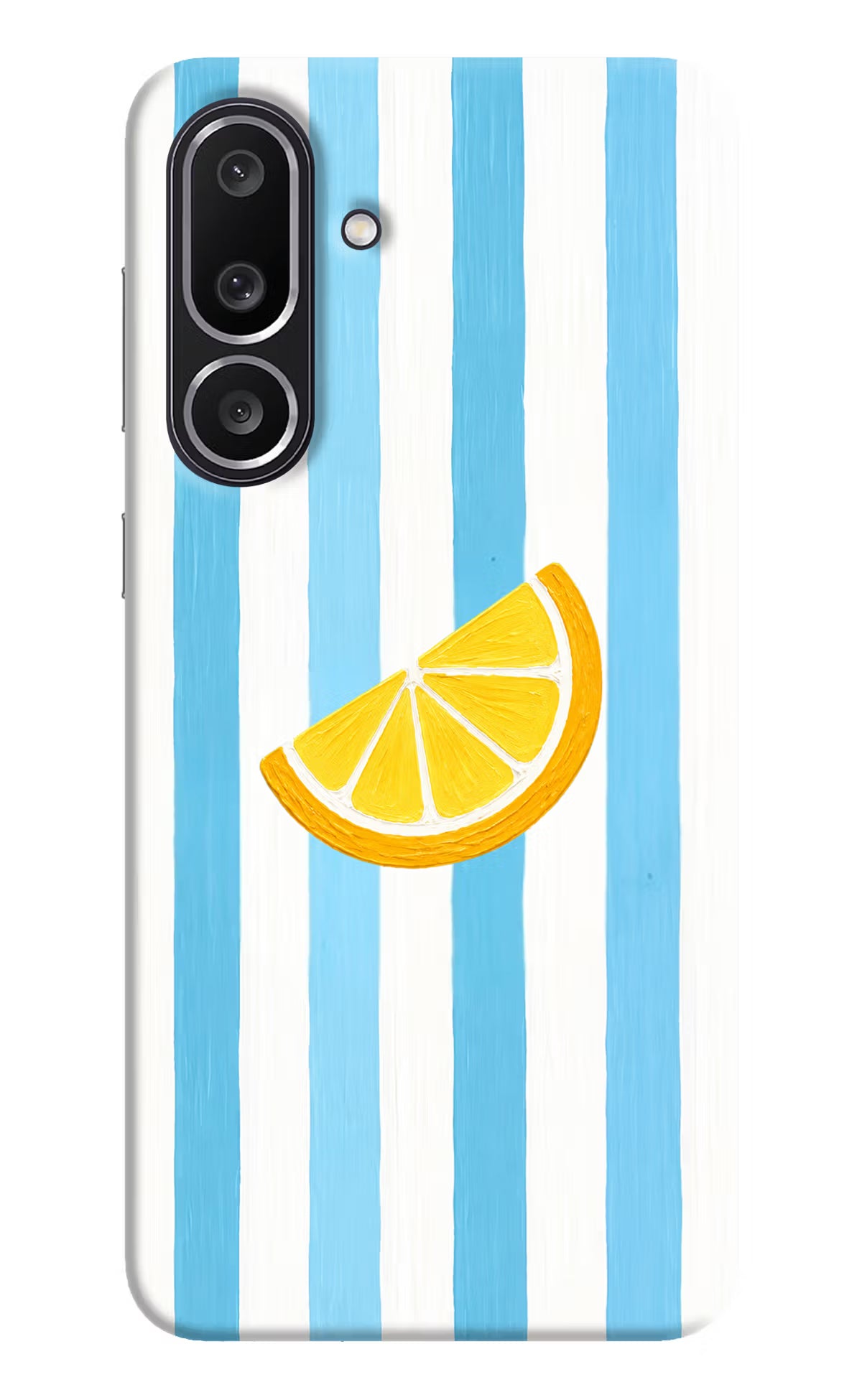 Summer Lemon Samsung M56 5G Hard Case Back Cover by Casekaro