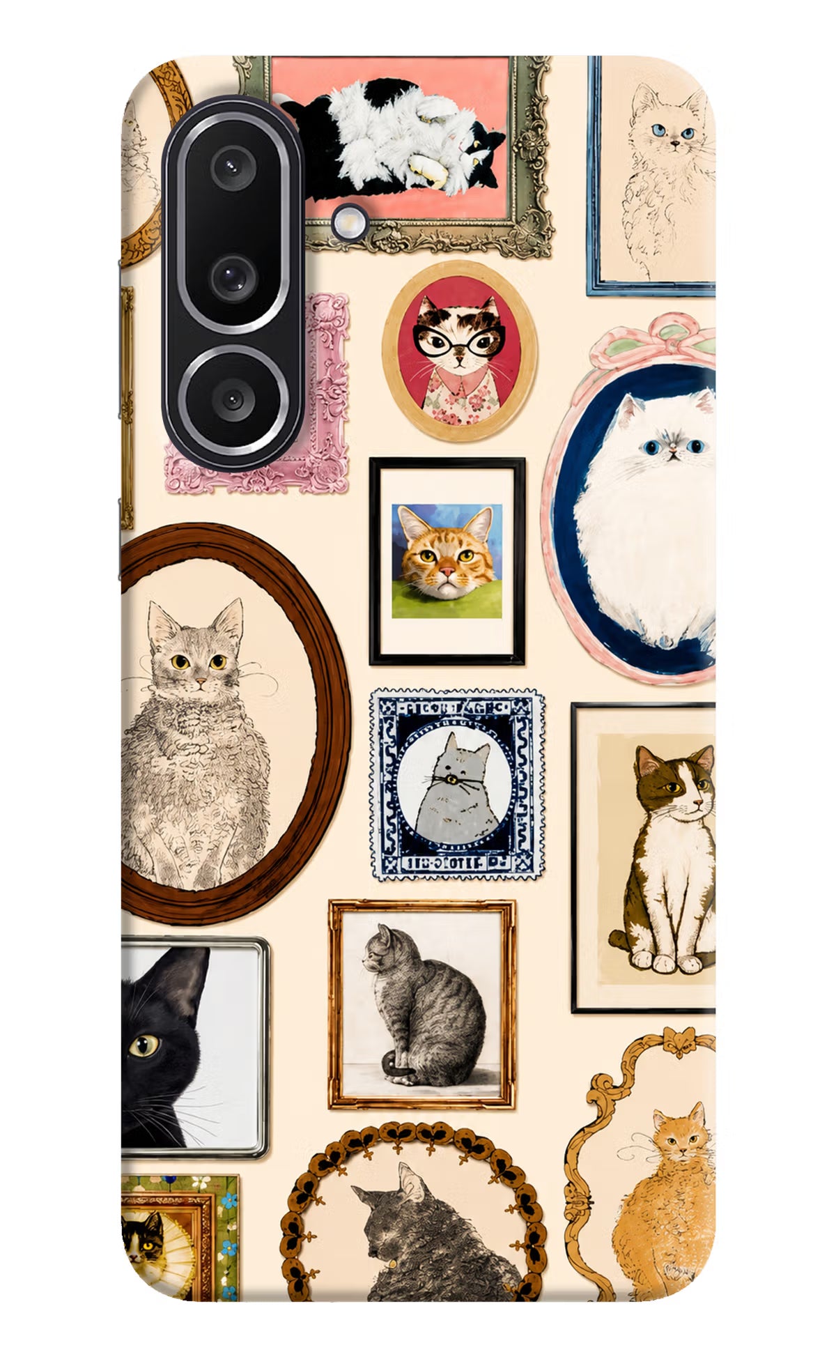 Mirror Cats Samsung M56 5G Back Cover